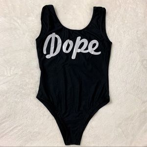 Dope sheer bodysuit / Bathing suit